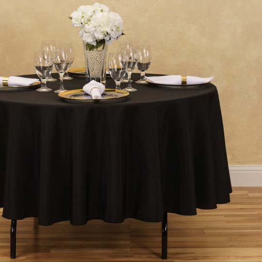 LinenTablecloth 90 in. Round Polyester Tablecloths, 33 Colors! Weddings & Events gallery