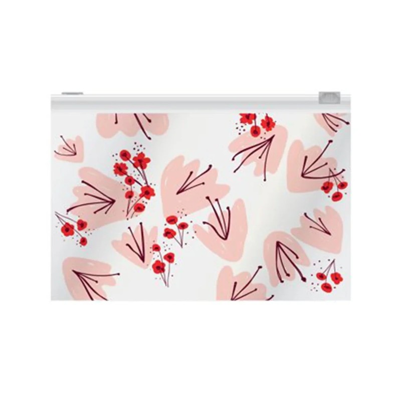 Ziploc Contain The Clutter Boho Collection Reusable Makeup & Accessory Bags 15ct gallery