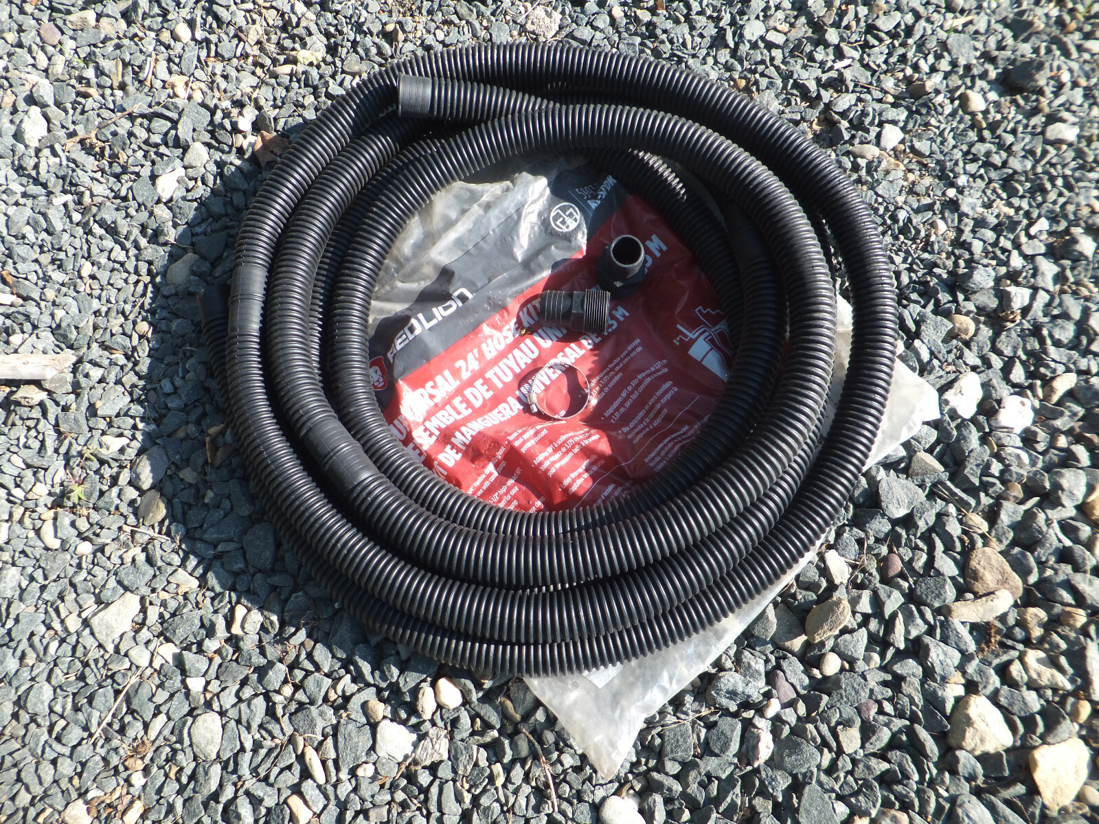 Red Lion Sump Pump Discharge Hose Kit - 24ft. x 1 -1/4in Model# RL-SPDK gallery