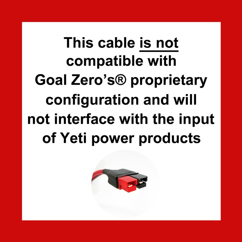 6' feet Solar Charging Cable fits ANDERSON POWERPOLE, JACKERY, 500 Watts gallery