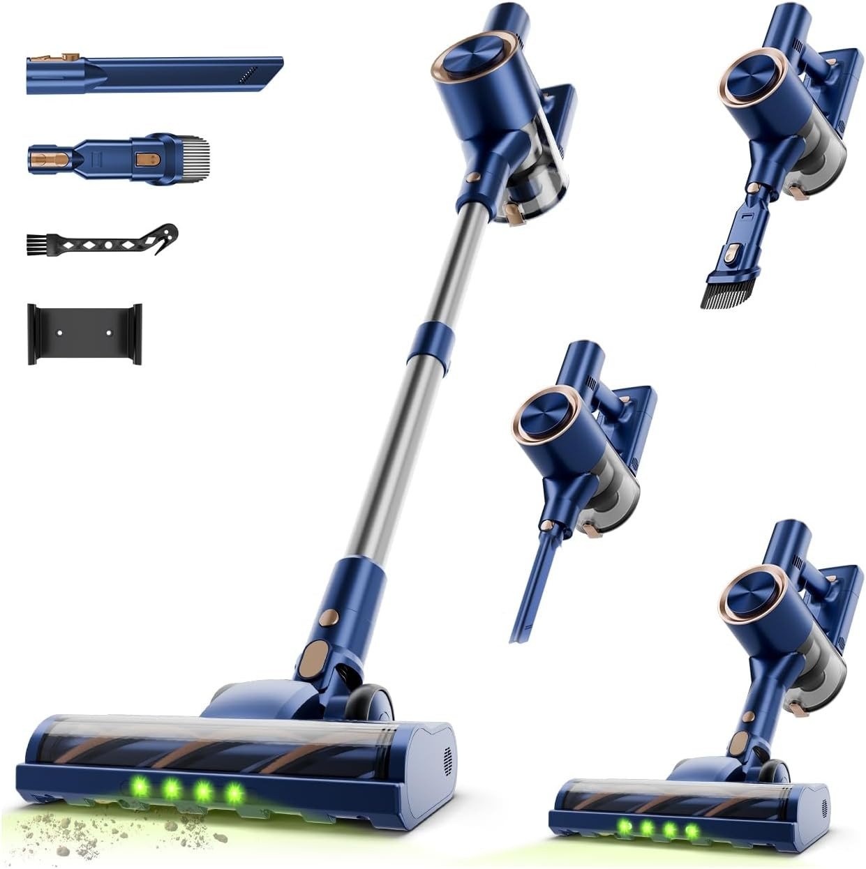 45KPA Cordless Stick Vacuum - 45 Min Runtime, Detachable Battery, Pet Hair & Mor gallery