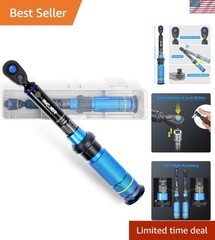 Durable Chrome Vanadium Mini Torque Wrench for Bike & Motorcycle – 20-240 ft.lb