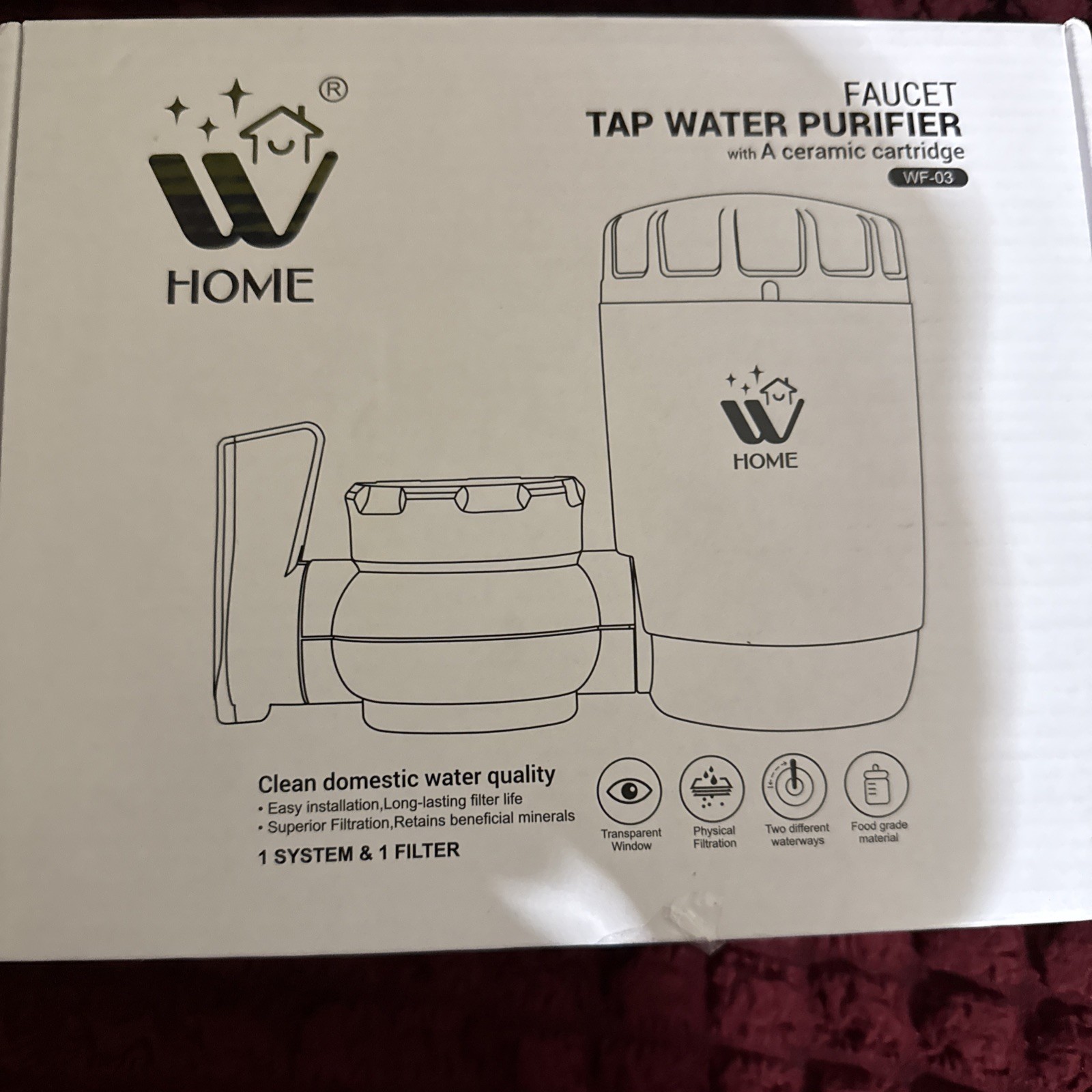 Faucet Filter, Highly Efficient Filtration Performance, Reduces Lead, Chlorin... gallery