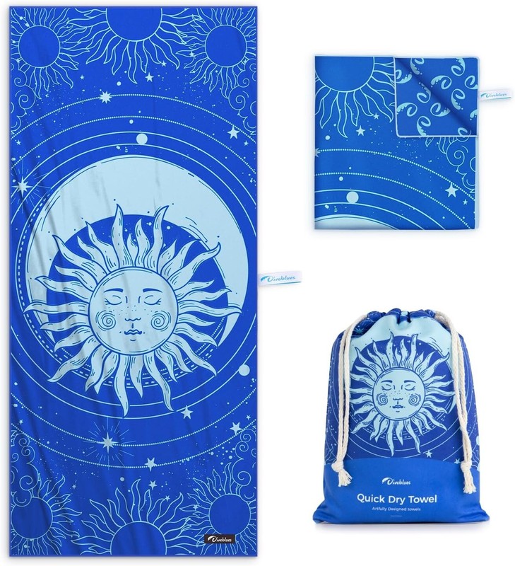 NEW! OCOOPA Microfiber Beach Towel Fast Drying Oversize Ocean Sand Free Outdoor gallery