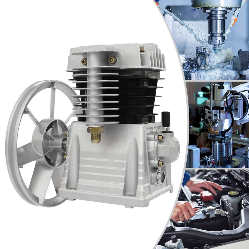 Air Compressor Pump Head Single Stage Twin Cylinder Air Compressor Pump Head gallery