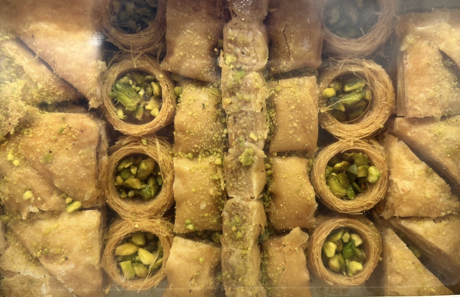 Cedar Pastries Authentic Mediterranean Baklava 35 Ounce, Made With Honey 2-PACK gallery