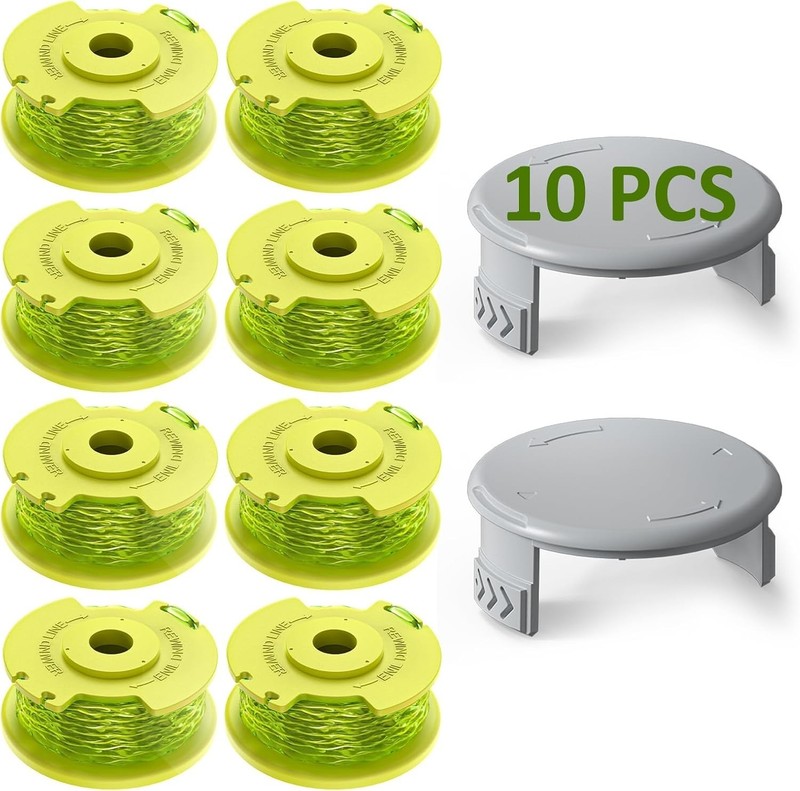 10 Pack Weed Wacker String Replacement Compatible with Ryobi One 10 PCS gallery