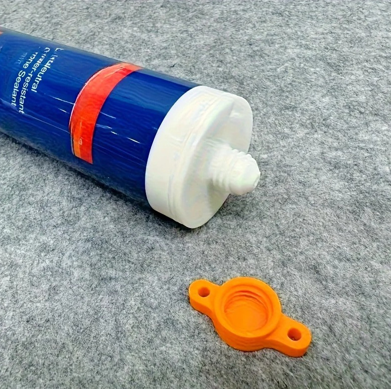 2pcs Silicone Seal Cap & Nozzle Removal Tool Set Prevent Drying Hand Tool - NEW gallery