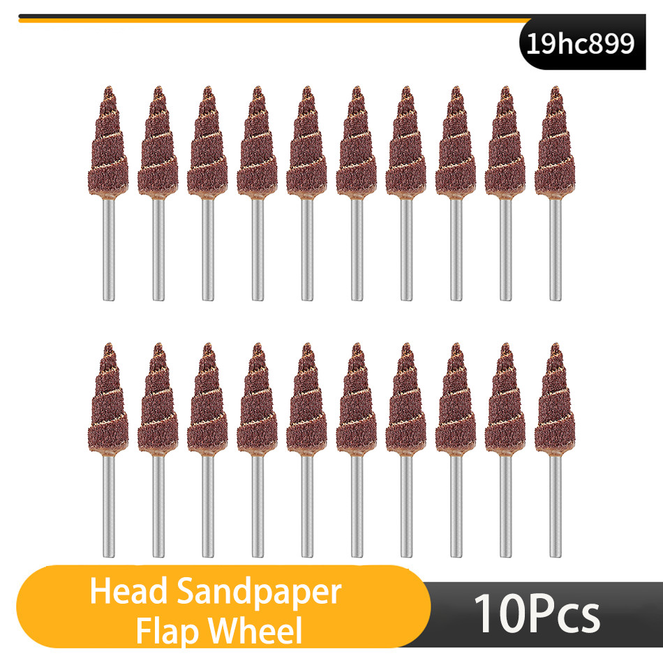 Cone Grinding Head Sanding Head Flap Polishing Wheel Discs for Dremel Accessorie gallery