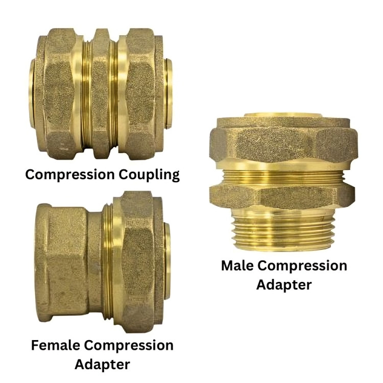 Duda Solar PEX-AL-PEX Compression Fittings for Efficient Plumbing Solutions gallery