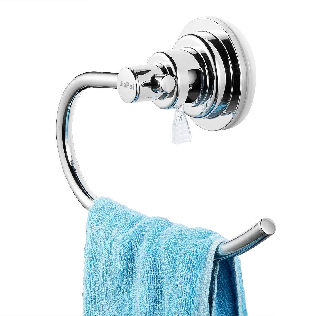 Vacuum Suction Towel Holdermodern Shower Towel Ringwashcloth Hand Towel Holder F gallery