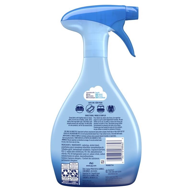 Febreze FABRIC REFRESHER 27 oz Extra Strength Air Freshener Spray Original Scent gallery