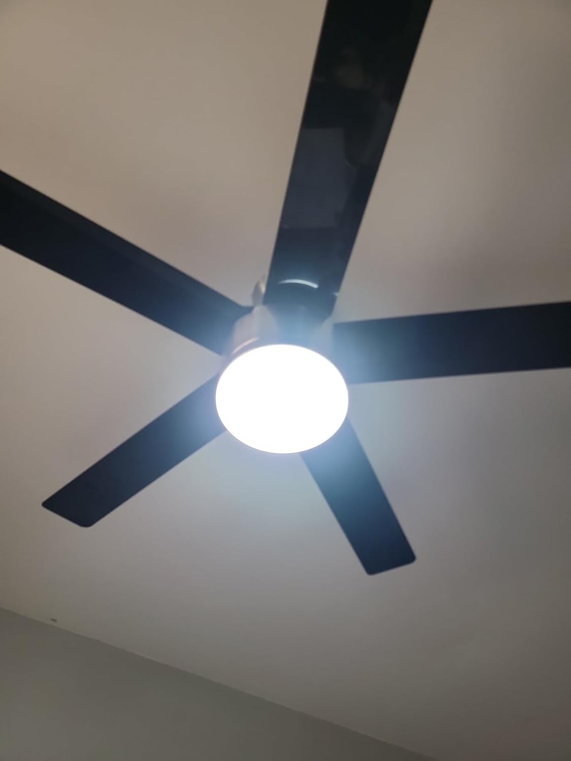 5.12" LED 2200LM 5CCT Adjustable 120V ETL Dimmable Ceiling Fan Light gallery