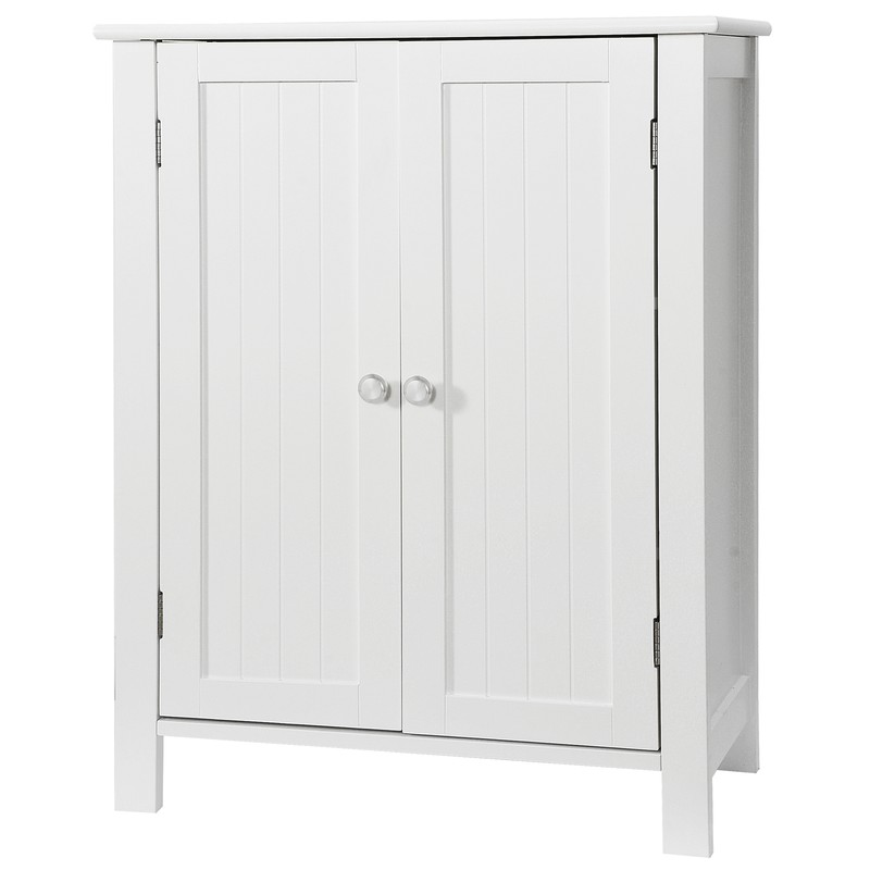 Bathroom Floor Storage Cabinet with 2 Adjustable Shelf Free Standing Kitchen gallery