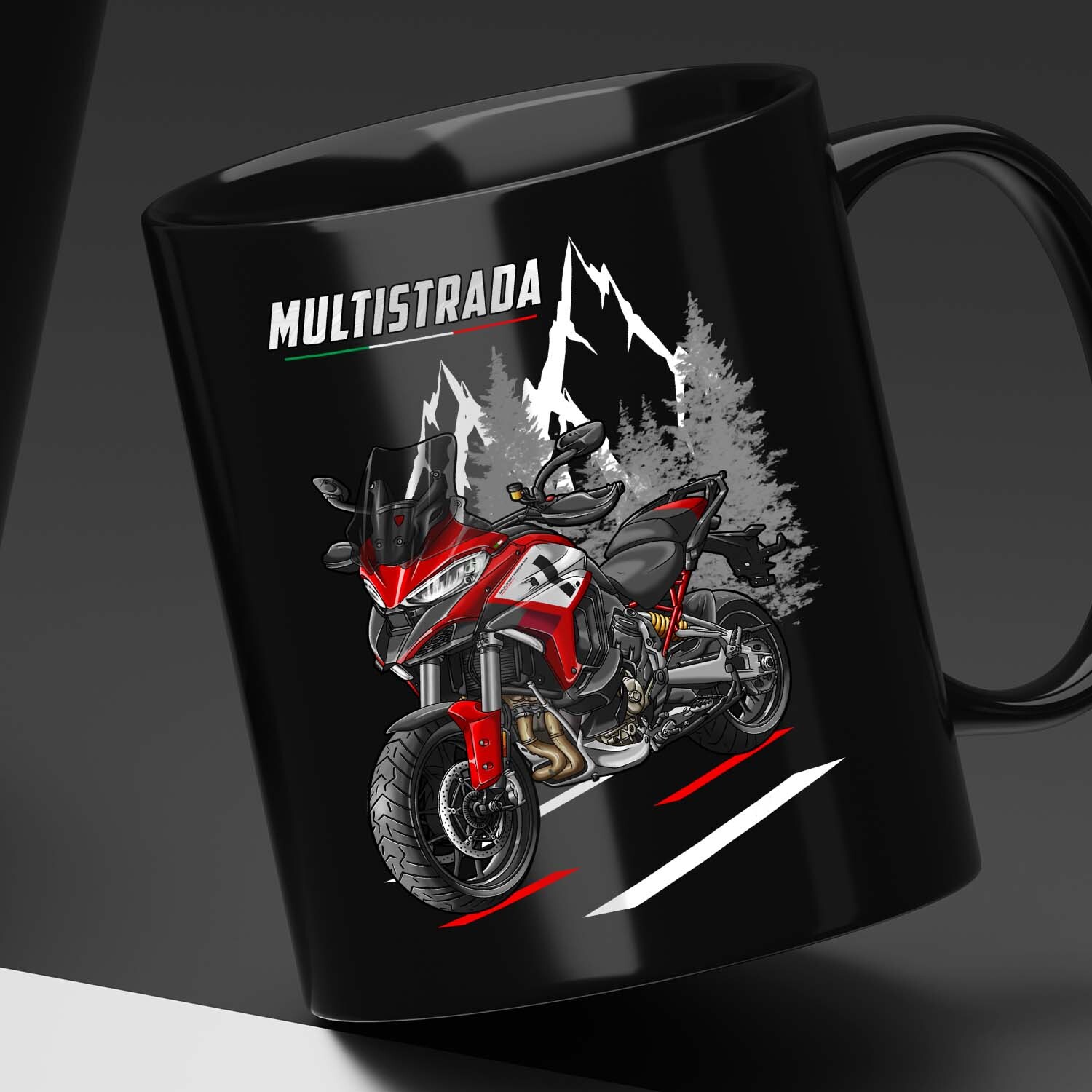 Ducati Multistrada V4 Motorcycle Coffee Mug 11OZ, Bikers Gift gallery
