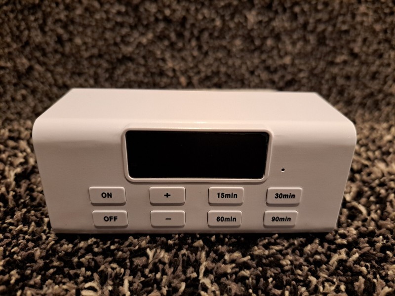 Outlet Timer & Dimmer - Indoor/Outdoor 2 Plug Customizable Adjustable w/ Remote gallery