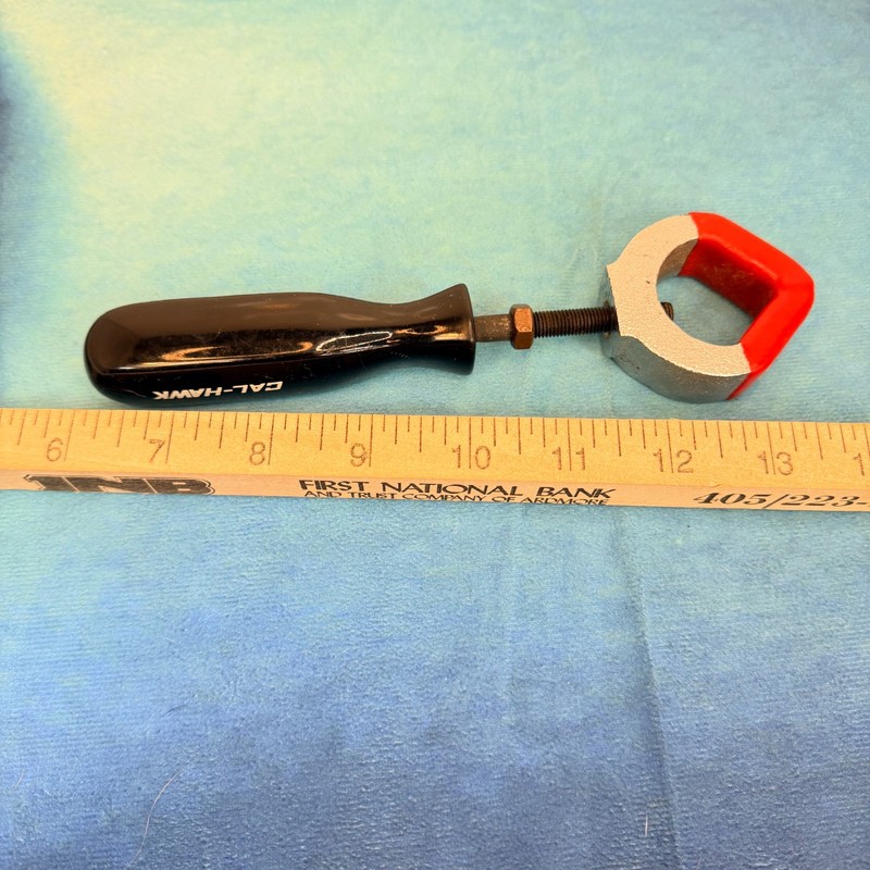 Cal-Hawk Punch and Chisel Holder Tool Safety Handle Hand Guard V-Clamp gallery