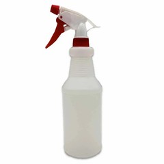 1pc 24oz Plastic Spray Bottle w Straw