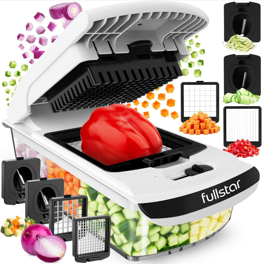Fullstar The Original Pro Chopper,Vegetable Chopper and Spiralizer, Food Chopper gallery