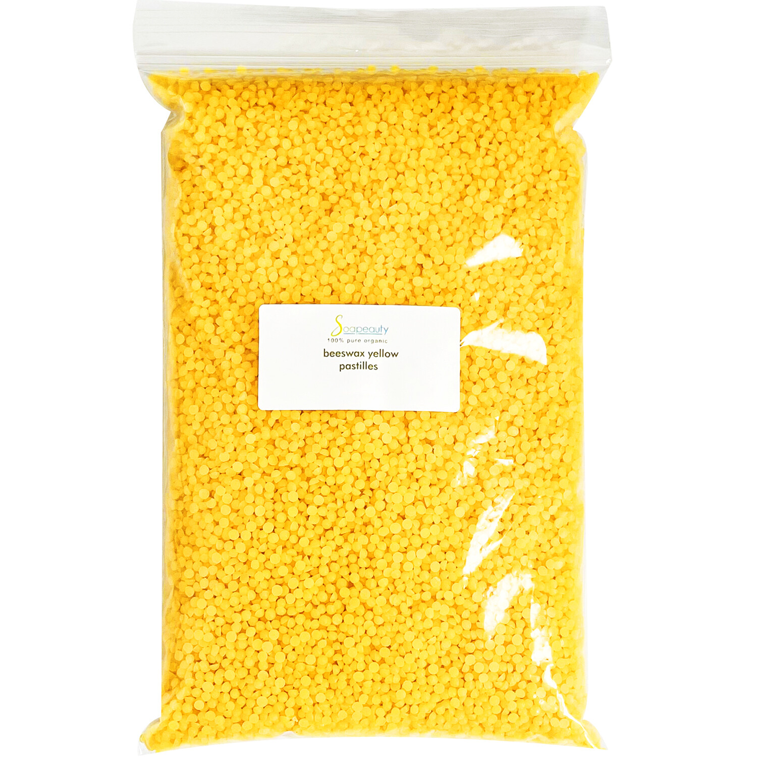 Yellow Beeswax Pastilles Beads 100% Pure & Natural for Lip Care, Body, Candles gallery