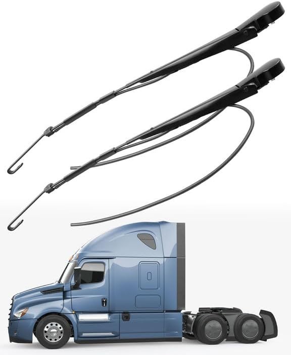 2 Pcs Front Windshield Wiper Arm Fit for Freightliner Cascadia 2008-2025, 2Pcs gallery