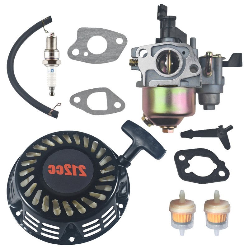 Carburetor Pull Recoil Starter For Predator 212cc 196cc 6.5HP Mini Bike Go Kart gallery