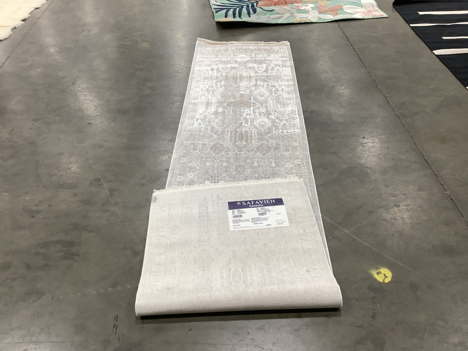 GREY BLUE RUST 2'-0" x 8'-0" Back Stain Rug, Reduced Price 1172683415 MRM322F-28 gallery