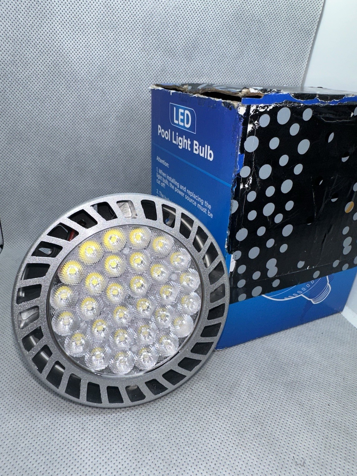 LED Pool Light Bulb 120V 65W E26 High Bright White 6000K for Pentair Hayward gallery