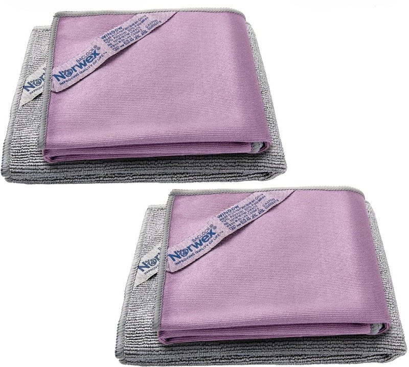 2 PACK (4pc) Norwex Basic Package, EnviroCloth + Window Cloth. FAST SHIPPING gallery