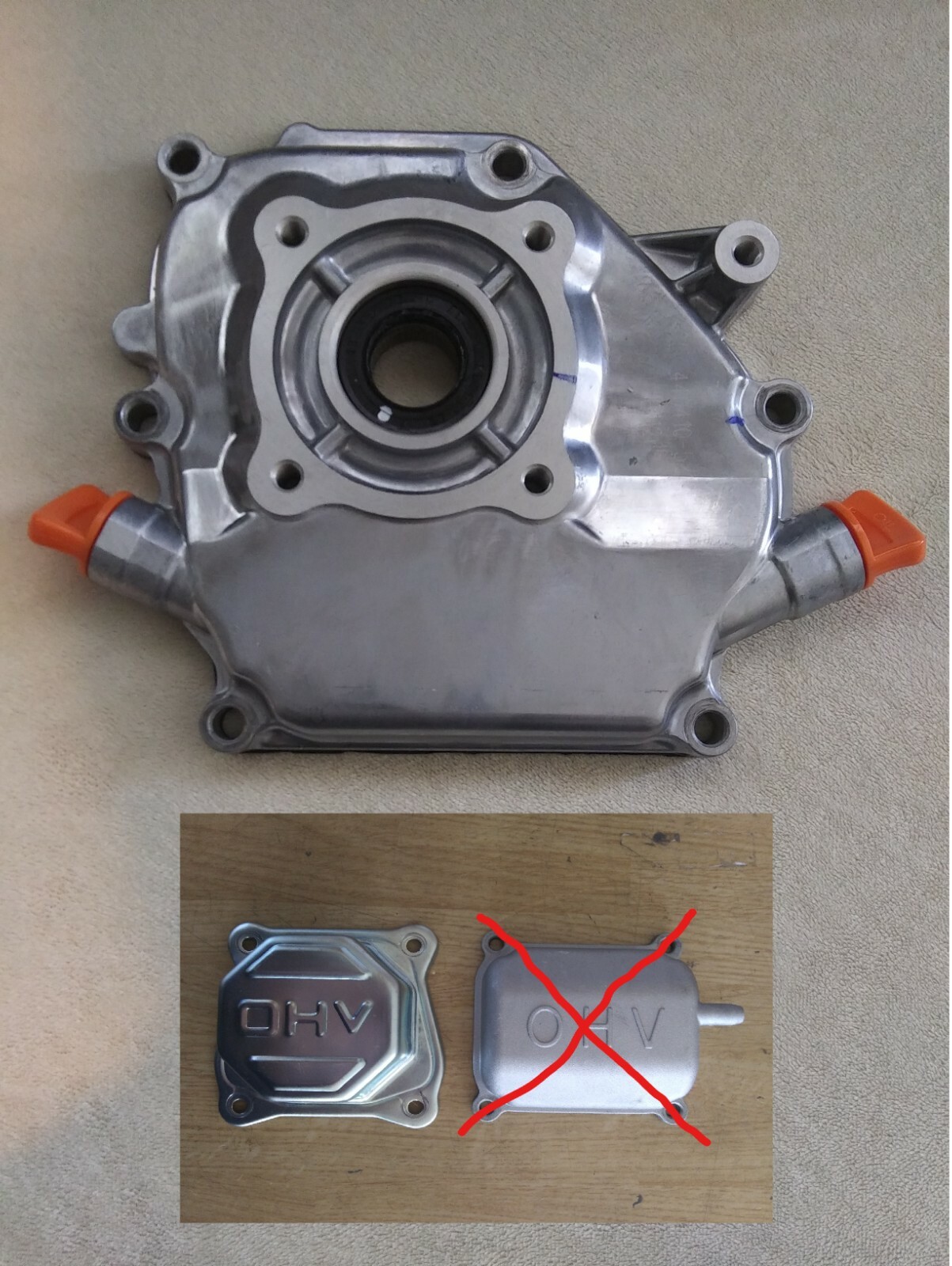 69730 212cc non-hemi Predator Harbor Freight SIDE COVER gallery