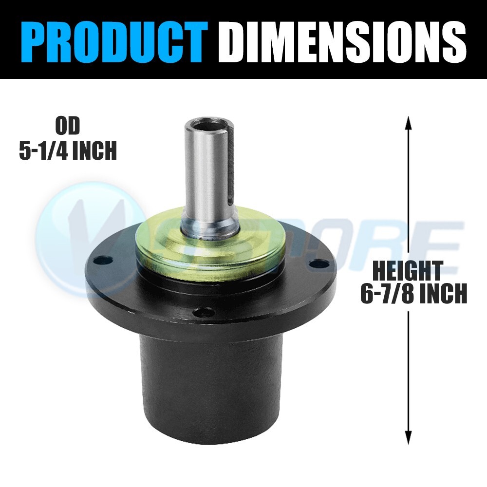 Spindle Assembly for Wright Stander X Sport 48" 52" 61" 71460136 71460126 gallery