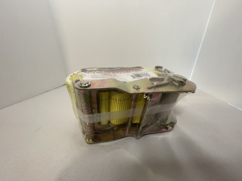 Haul Master E-Track Ratcheting Tie Down 2"x16' Item 62758 New Sealed 833lb Load gallery