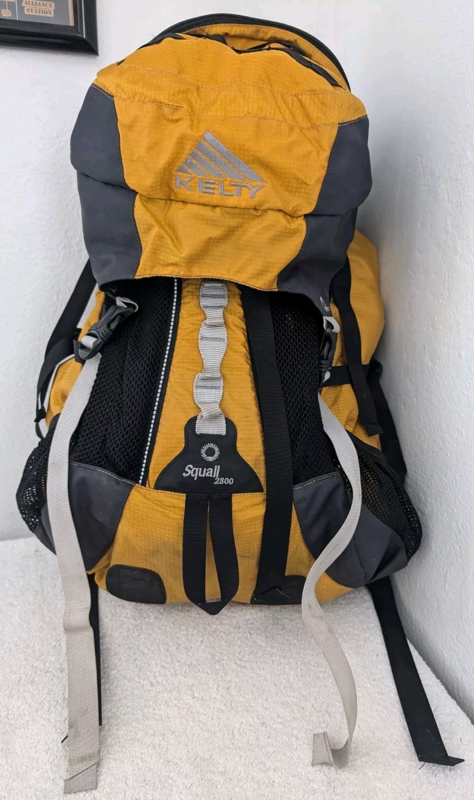 Kelty Squall 2800 Backpack Saffron Charcoal Hiking Pack