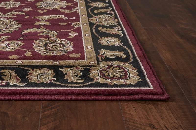 1' X 2' Red Or Black Medieval Inspired Area Rug gallery