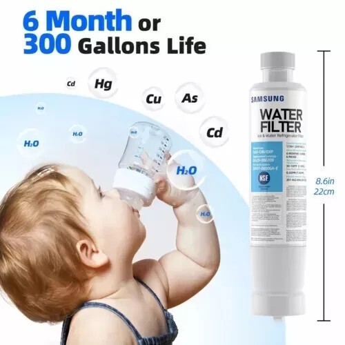 1 PACK Samsung DA29-00020B HAF-CIN/EXP Refrigerator Water Filter New Sealed gallery