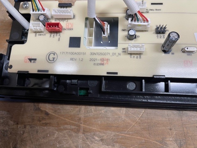 OPEN BOX FROM NEW SHARP ELECTRIC RANGE CONTROL BOARD NUMBER 9KL19871100000003 gallery