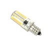 10pcs E12 Candelabra C7 LED Light Bulb 3W 80-3014 SMD Lamp Soft White 110~120V H gallery