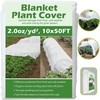 Plant Covers Freeze Protection 10 ft x 50 ft Floating Row Cover 2.0oz/yd² Gar... gallery