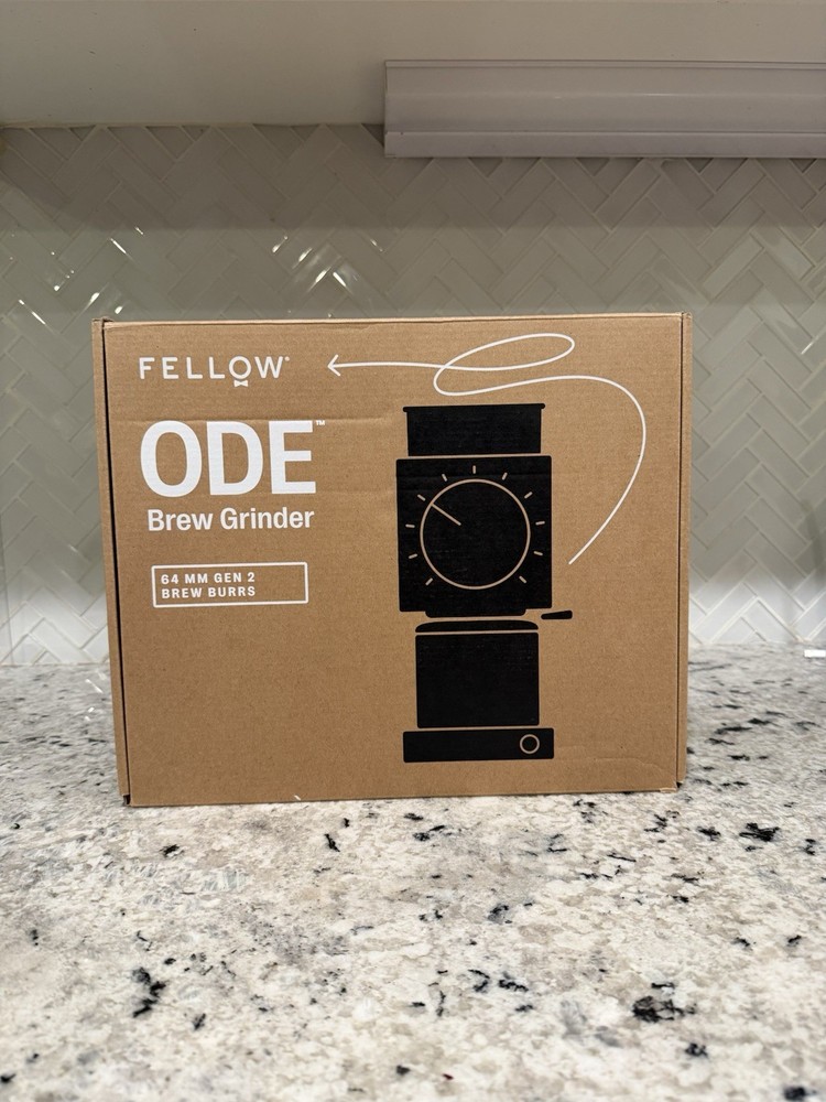 Gen 2 Ode Brew Grinder - Burr, Electric Coffee Bean Grinder with Matte Black