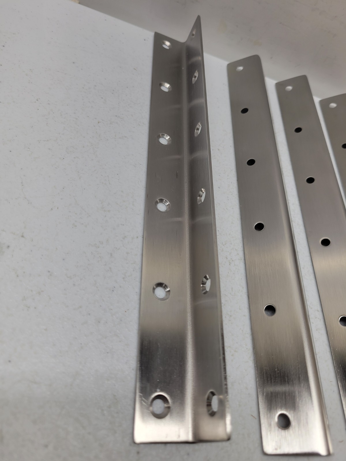 L Bracket Heavy Duty Corner Brace 4 Pack 11" Metal Shelf Bracket Angle Bracket gallery