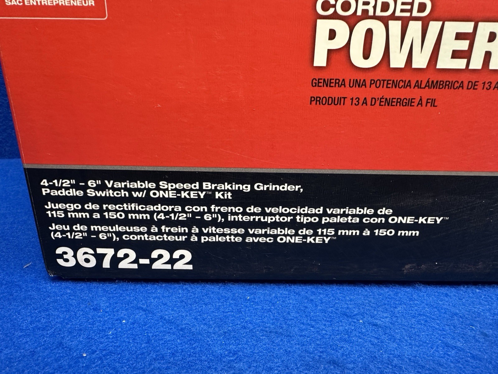 Milwaukee Tool 3672-22 M18 Fuel Angle Grinder W/One Key gallery