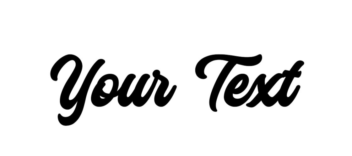 Custom Text Vinyl Decal Sticker Car Window Bumper Letters Numbers Lettering Name gallery