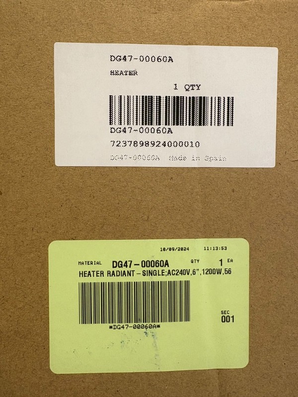 Samsung Range Radiant Surface Element, 6-In New OEM DG47-00060A gallery