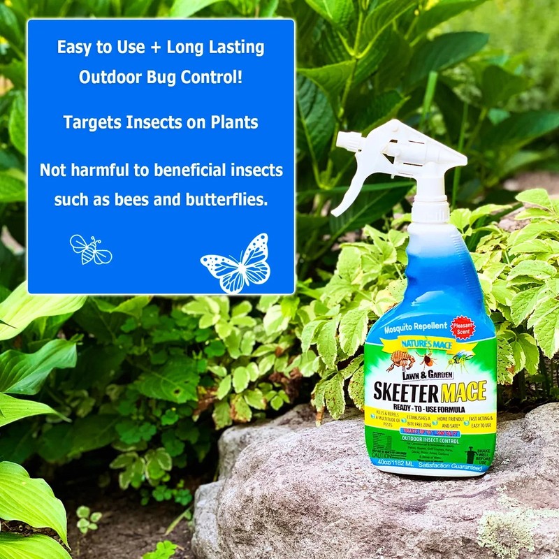 Skeeter MACE Plant-Based Outdoor Insect Spray for Lawn and Yard Bugs gallery