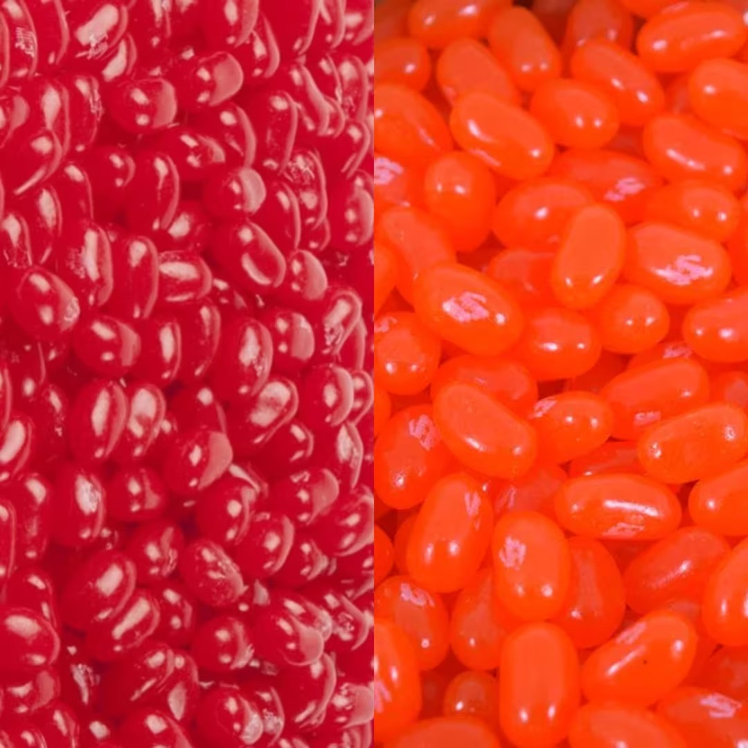 Jelly Belly Bulk Candy Mix | 1LB ~ 2LB | Orange Crush & Very Cherry Jelly Mix gallery