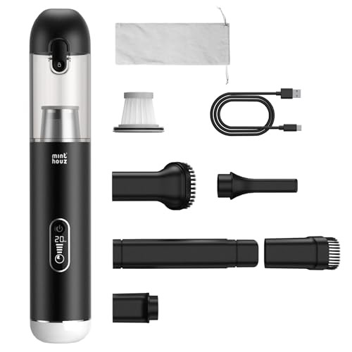 Car Vacuum Portable Cordless - 20000PA High Power Handheld Vacuum with LED gallery