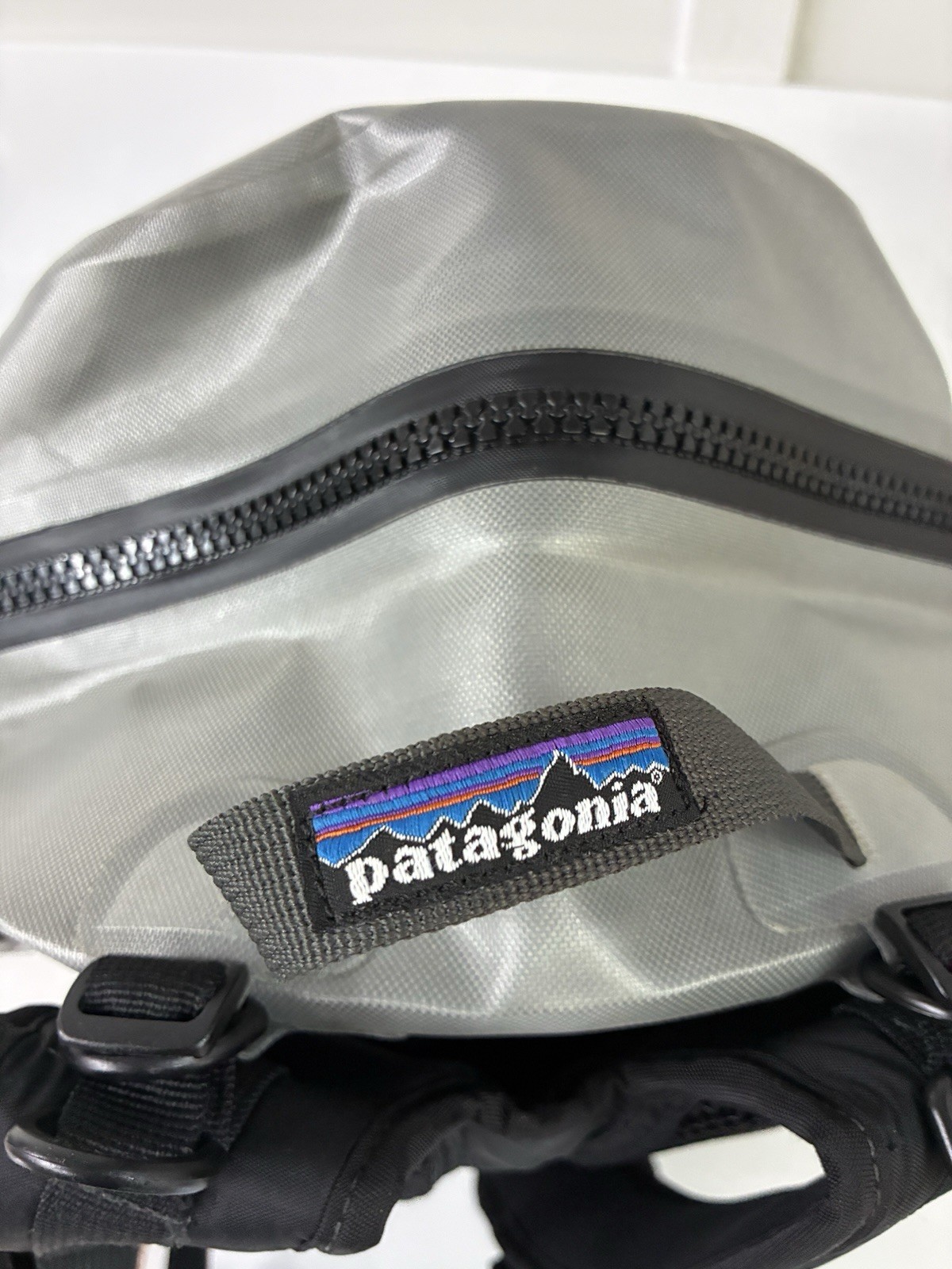 Patagonia Stormfront Pack Grey Classic Model Waterproof Backpack Nice Shape 2
