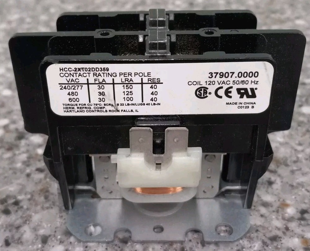 Contactor, Prod Unltd, DP, 40A, 115v