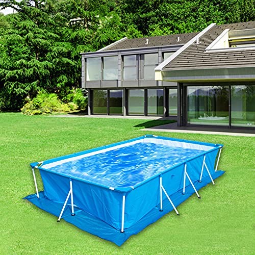 codree 9.7 x 6.7 Ft Rectangular Pool Ground Cloths- Waterproof PE Swimming gallery