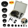 US 16 Set Hole Saw Cutter Set 3/4" - 5" Wood Plastic Sheet Metal Drill Bit Kit gallery
